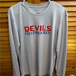 Gray Long Sleeve Men's Shirt